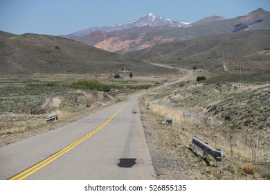 endless road in Patagonia