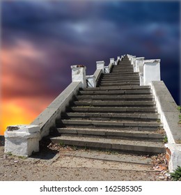 The Endless Staircase Goes To Heaven