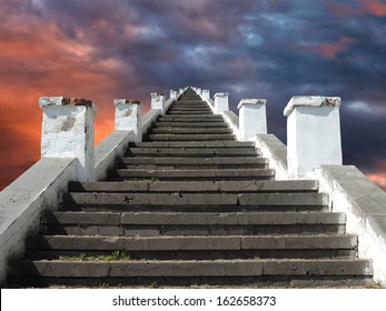 The Endless Staircase Goes To Heaven