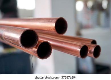 Ends Copper Pipe Or Tube For Plumbing