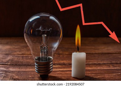 Energy crisis in the European Union - with copy space .Energy crisis and embargo on the sale of gas and oil in Europe. Lack of energy resources . - Shutterstock ID 2192084507