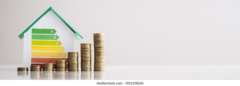 Energy Efficiency Comparison. Business Investment In Estate