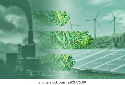 Energy Transition From Fossil Fuel To Green Energy