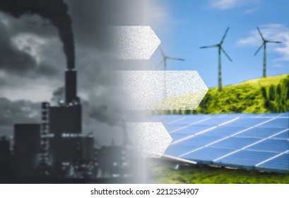 Energy Transition From Fossil Fuel To Green Energy