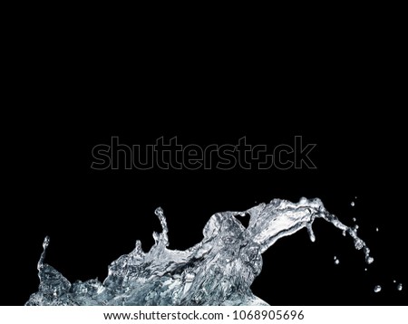 Similar – black ice Winter Water