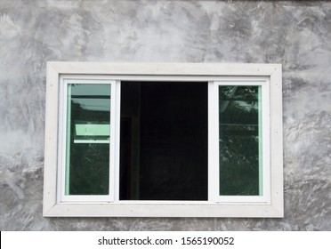 Energy-saving And Breathable Modern Glass Windows And Houses Designed By Construction Engineers In Natural Rural Areas.