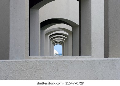 Enfilade With Point Sea View