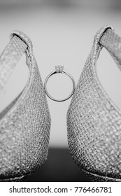 engagement ring close up