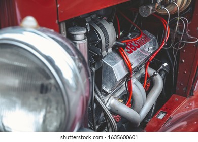 Engine Of 1930 Nash Car