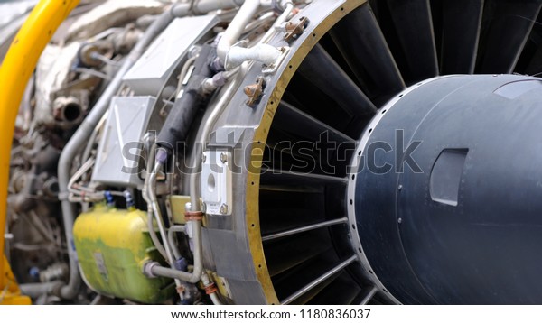 Engine Fighter Jet Aircraft Fuselage Aeronautics Stock Photo 1180836037 ...