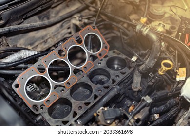 engine gasket, replacement of the cylinder block and head gasket.