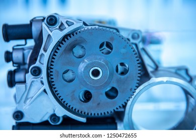Engine Gear Wheels Closeup View Stock Photo 1250472655 | Shutterstock