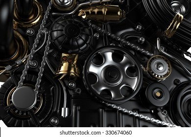 Engine Gears And Chains