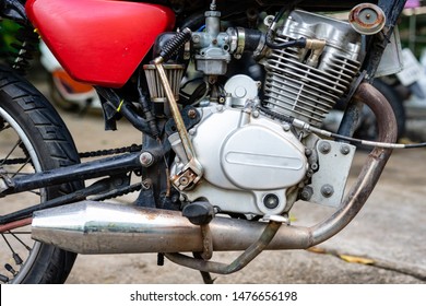 Engine Image Old 80s Motorcycle Stock Photo (Edit Now) 1476656198