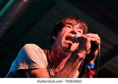 The Engine Rooms Southampton - 17th June, 2017. British Punk Band Sham 69 With Jimmy Pursey Performing At The Engine Rooms Southampton, 17 June 2017, In Southampton, Hampshire, UK 