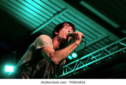 The Engine Rooms Southampton - 17th June, 2017. British Punk Band Sham 69 With Jimmy Pursey Performing At The Engine Rooms Southampton, 17 June 2017, In Southampton, Hampshire, UK 