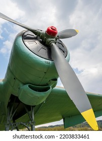 Engine Of The Soviet Military Aircraft Lisunov Li-2.