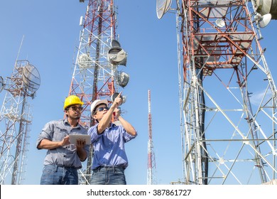 engineer communications check Antenna