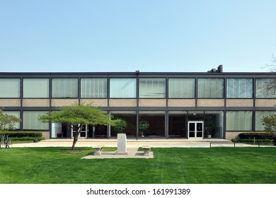 Engineering 1 Building At Illinois Institute Of Technology In Chicago, USA.