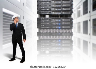 Engineering in data center room - Powered by Shutterstock - Get 15% off with code: PIKWIZARD15