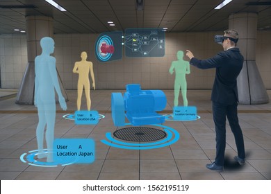 Engineering Meeting People By Use Augmented Mixed Virtual Reality With Digital Twins, Advanced Seismic Techniques And Processing, And Subsea And Robot Technology, Enabling The Digital Transformation 