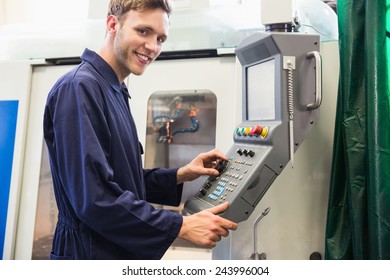 Engineering Student Smiling At Camera At The University