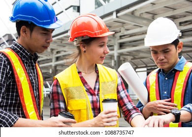 Engineering Team Planning Design Engineer Concept Stock Photo ...