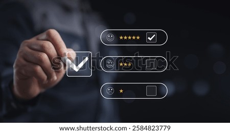 Engineering-focused performance rating system. Represents quality control, process evaluation and efficiency improvement through data-driven feedback and customer satisfaction analysis