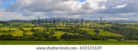 England Countryside Panorama