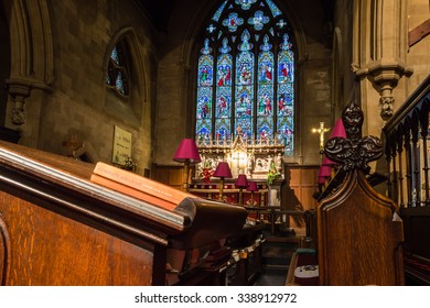 ENGLAND, SWINDON - 08 NOV 2015: Christ Church With Saint Mary Choir