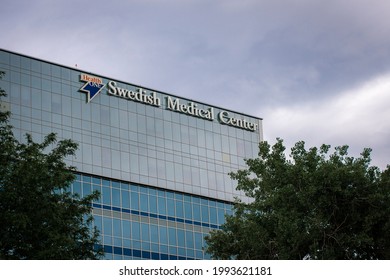 Englewood, Colorado - June 7, 2021: Swedish Medical Center Building