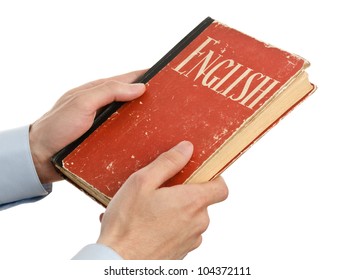 English Book In A Hands