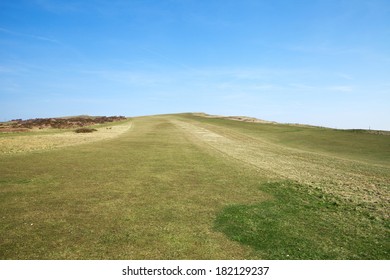 English Chanel Coast Near Eastbourne, England.