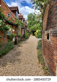 English Country Lane In The Summer 