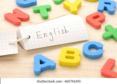 English education concept