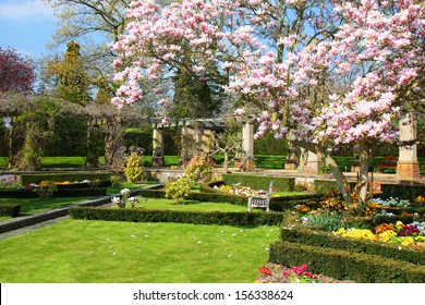 English Garden In Spring