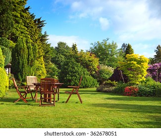 English Garden In Summer