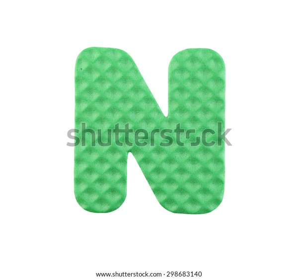 English Letters Isolated On White Background Stock Photo 298683140 ...