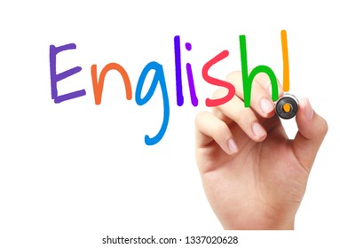 English text of English learning concept. - Shutterstock ID 1337020628