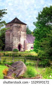 English Village Church, Herefordshire. Ewyas Harold