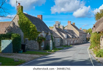 English Village Scene Stock Photo 344481761 | Shutterstock