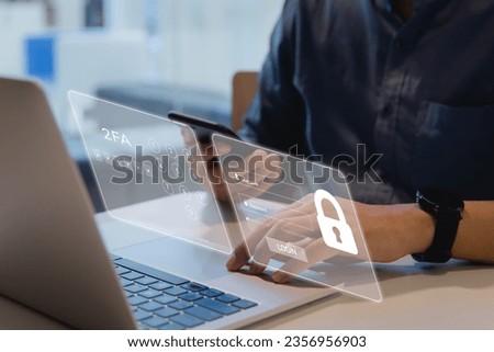 Enhancing cybersecurity with 2FA Two-Factor Authentication, Login Security, User ID Protection, and Encryption to thwart cyber hackers.