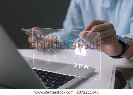 Enhancing cybersecurity with 2FA Two-Factor Authentication, Login Security, User ID Protection, and Encryption to thwart cyber hackers.	