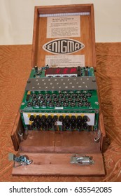 The Enigma Cipher Coding Machine From World War II