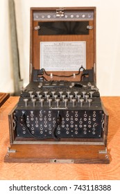 The Enigma Cipher Machine From World War II