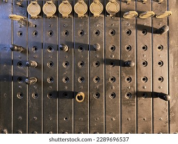 Enigma machine; A cipher machine used by Nazi Germany during World War II to encrypt and decrypt secret messages