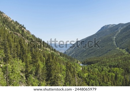 Enjoying A Beautiful Alpine View on Guanella Pass