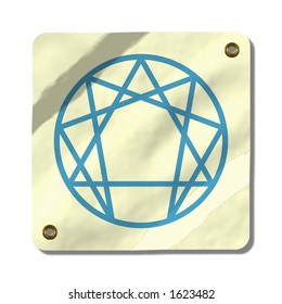 enneagram card