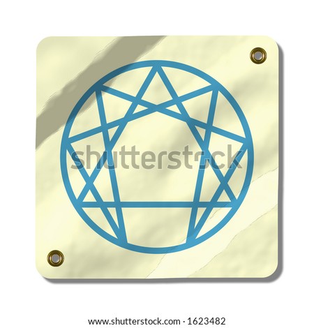 enneagram card