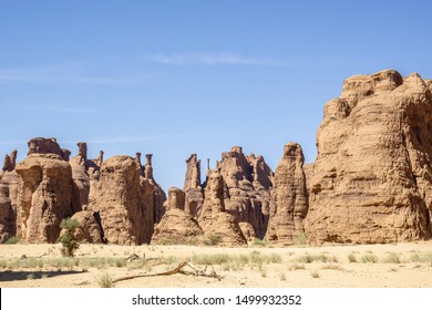 Ennedi Plateau, The Sahara Desert In Chad, Africa